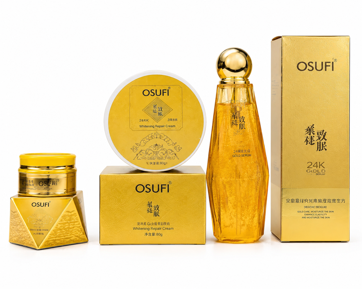 Osufi Gold Serum Combo – Korean Beauty Skincare Set